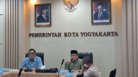 Wakil Wali Kota Padang Maigus Nasir melakukan kunjungan kerja ke Kota Yogyakarta, Jumat (17/10/2025). (Foto: Prokopim Padang)