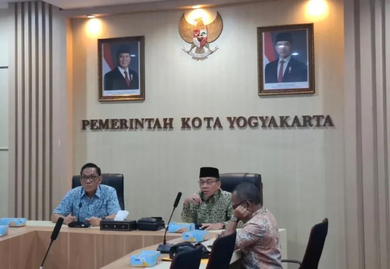 Wakil Wali Kota Padang Maigus Nasir melakukan kunjungan kerja ke Kota Yogyakarta, Jumat (17/10/2025). (Foto: Prokopim Padang)