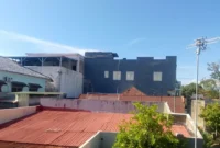 Langit Kota Padang terlihat cerah. (Foto: Dok. Pribadi)