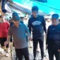Bupati Padang Pariaman John Kenedy Azis meninjau proyek infrastruktur Pasar Lubuk Alung. (Foto: Kominfo Padang Pariaman)
