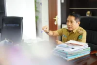 Bupati Padang Pariaman John Kenedy Azis menetapkan Status Tanggap Darurat untuk seluruh wilayah kabupaten. (Foto: Kominfo Padang Pariaman)