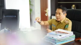 Bupati Padang Pariaman John Kenedy Azis menetapkan Status Tanggap Darurat untuk seluruh wilayah kabupaten. (Foto: Kominfo Padang Pariaman)