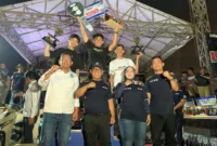 Event Drag Bike IMI Pasbar 2025 sukses digelar di sirkuit nonpermanen Bandara Pusako Anak Nagari, Minggu (2/11). (Foto: Kominfo Pasbar)