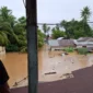 Pemko Padang meliburkan aktifitas PBM menyikapi kondisi darurat bencana hidrometeorologi yang melanda Kota Padang. (Foto: WAG Pusdalops BPBD Padang)