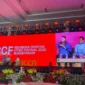 Wali Kota Padang, Fadly Amran menjadi pembicara pada Indonesia ICCF 2025 di Kota Malang, Jawa Timur, Sabtu (8/11/2025). (Foto: Prokopim Padang)