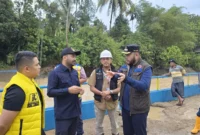 Pemko Padang mempercepat perbaikan IPA Perumda AM yang rusak akibat bandang dan longsor. (Foto: Prokopim Padang)
