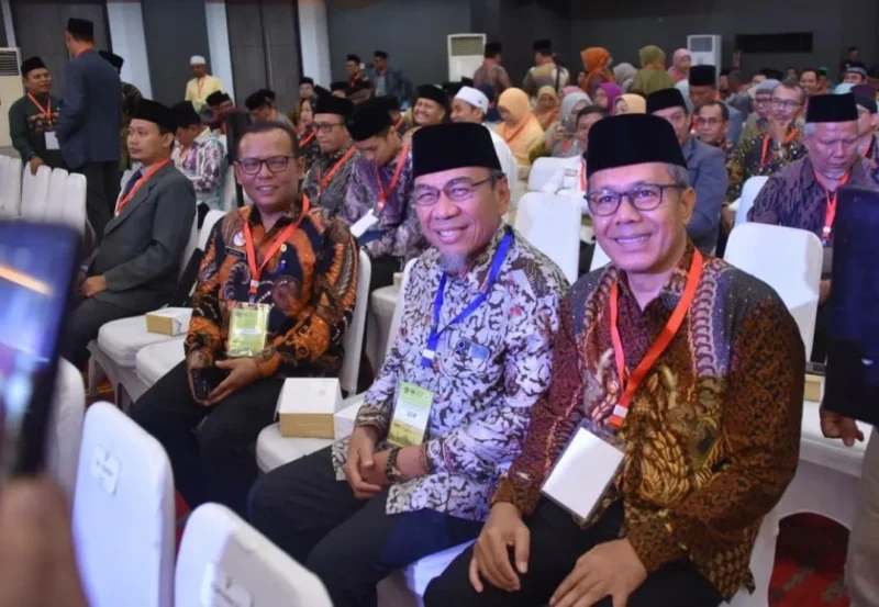 Wakil Wali Kota Padang Maigus Nasir menghadiri International Waqf Conference yang digelar pada 15–16 November 2025 di Truntum Hotel Padang, Sabtu (15/11/2025). (Foto: Prokopim Padang)
