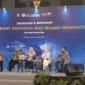 Kepala BPKAD, Raju Minropa menjadi salah satu narasumber pada Workshop Implementasi KKI Segmen Pemerintah Wilayah Sumatera yang diselenggarakan Bank Indonesia di Kota Medan, Kamis (20/11/2025). (Foto: Prokopim Padang)