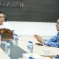 Bupati Tanah Datar Eka Putra bersama Rektor UIN Mahmud Yunus Prof. Delmus Puneri Salim menemui Wamen ATR/BPN Ossy Dermawan di Kantor Kementerian ATR/BPN RI, Jakarta Selatan, Kamis (20/11/2025). (Foto: Prokopim Tanah Datar)