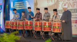 Pembukaan Konferensi Wakaf Internasional 2025 di Hotel Truntum, Kota Padang, Sabtu (15/11/2025). (Foto: ADPSB)