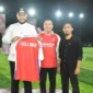 Wali Kota Padang, Fadly Amran menutup ajang Manufer Super League 2025 di Lapangan Mini Soccer Top Score Arena, Tunggul Hitam, Jumat (31/10/2025). (Foto: Prokopim Padang)