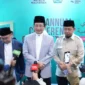 Menteri Agama Nasaruddin Umar (tengah) seusai memberikan sambutan dalam Annual Conference on Pesantren Education yang diselenggarakan oleh Majelis Masyayikh di Jakarta, Rabu (5/11/2025). (Foto: Ahmad Syawlana/Kemenag)