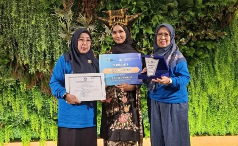 PKBM Sahabat Padang Pariaman akan mewakili Sumbar pada Apresiasi GTK Nasional 2025 setelah meraih prediket terbaik kategori Tutor Pendidikan Luar Sekolah (Foto: Kominfo Padang Pariaman)