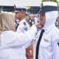 Sebanyak 475 siswa SMKN 3 Pariaman resmi dilantik sebagai Taruna dan Taruni Angkatan XXIII Tahun Ajaran 2025/2026. (Foto: Kominfo Pariaman)