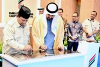 Presiden Prabowo Subianto meresmikan Rumah Sakit (RS) Kardiologi Emirates–Indonesia di Kota Surakarta, Rabu (19/11/2025). (Foto: BPMI Setpres)