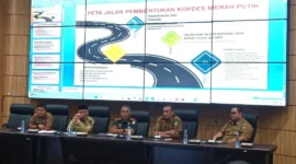 Rapat Koordinasi KKMP di Ruang Rapat Abu Bakar Ja’ar, Balai Kota Padang, Senin (3/11/2025). (Foto: Diskominfo Padang)