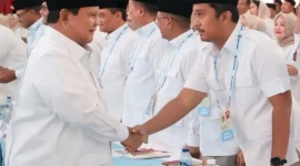 Wagub Sumbar Vasko Ruseimy saat mengikuti acara Taklimat Kader Gerindra di Padepokan Garudayaksa, Hambalang, Bogor, Sabtu (7/11). (Foto: ADPSB)