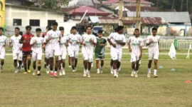 Persatuan Sepak Bola Padang Panjang (PSPP) memulai latihan perdana sebagai persiapan menghadapi Liga 4 Sumbar musim 2025/2026. (Foto: Kominfo Padang Panjang)