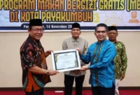 Pemko Payakumbuh meningkatkan standar higiene dan sanitasi di seluruh SPPG. (Foto: MC Payakumbuh)