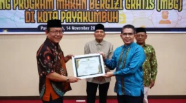 Pemko Payakumbuh meningkatkan standar higiene dan sanitasi di seluruh SPPG. (Foto: MC Payakumbuh)