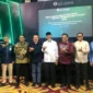 Gubernur Sumbar, Mahyeldi Ansharullah dalam Temu Responden dan Diseminasi Laporan Perekonomian Sumbar 2025 di Aula Kantor Perwakilan BI Perwakilan Sumbar, Rabu (19/11/2025). (Foto: ADPSB)