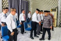 Sebanyak 18 Pejabat Pimpinan Tinggi (PPT) Pratama di lingkungan Pemkab Pasbar mengikuti Ujian Kompetensi, Jumat–Sabtu (14–15/11/2025). (Foto: Diskominfo Pasbar)