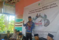 Wabup Pessel, Risnaldi Ibrahim saat menyampaikan sambutan. (Foto: Dok. Prokopim)