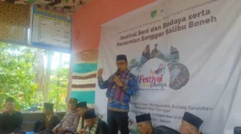 Wabup Pessel, Risnaldi Ibrahim saat menyampaikan sambutan. (Foto: Dok. Prokopim)