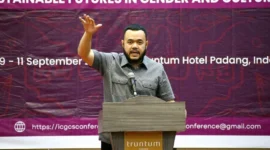 Wali Kota Padang Fadly Amran mengimbau seluruh Ketua RT untuk segera mendaftarkan diri untuk mengikuti Program Padang Rancak Award 2025. (Foto: Diskominfo Padang)