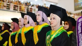 Universitas Andalas (Unand) resmi meluluskan 8.180 wisudawan sepanjang tahun 2025 melalui lima periode wisuda. (Foto: Unand)