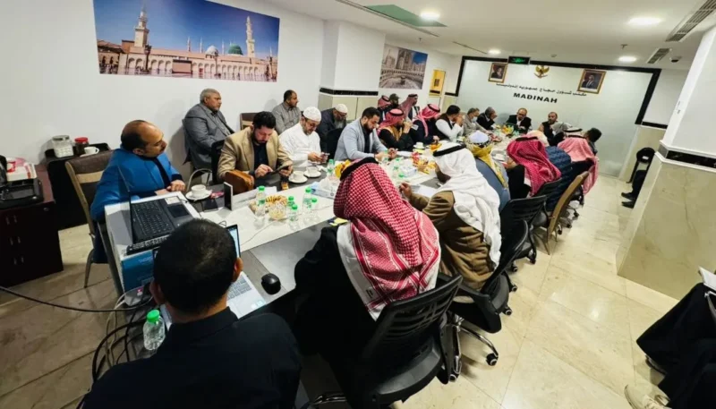 Proses penyediaan layanan akomodasi, konsumsi, dan transportasi jemaah haji Indonesia di Arab Saudi telah memasuki tahapan akhir. (Foto: Kemen