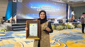 Kota Padang meraih Anugerah Tanda Cinta PAI 2025 dari Kemenag RI. (Foto: Diskominfo Padang)