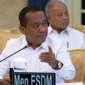 Menteri ESDM Bahlil Lahadalia menghadiri Sidang Kabinet Paripurna di Istana Negara, Jakarta, Senin (15/12). (Foto: BPMI Setpres)