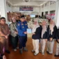 Sekdako Padang Andree Algamar menerima bantuan dari Pemko Bandar Lampung di Posko Bantuan Utama di Rumah Dinas Wali Kota Padang, Selasa (9/12/2025). (Foto: Diskominfo Padang)