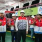 Direktur Utama Pertamina Simon Aloysius Mantiri melakukan kunjungan ke operasional Pertamina dan memastikan pasokan LPG dan BBM ke Aceh.