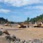 Akses Jalan Batu Busuk di Kecamatan Pauh kini sudah kembali dapat dilalui kendaraan roda dua. (Foto: Prokopim Padang)