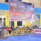 Wakil Wali Kota Solok membuka Open Turnamen Badminton PBSI Kota Solok 2025 di GOR Alimin Sinapa, Kamis (25/12/2025). (Foto: Prokopim Solok)
