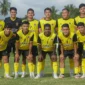 PSP Padang berhasil menundukkan Josal FC dengan skor 2-0 pada laga uji coba di Kota Pariaman, Sabtu (26/12/2025). (Foto: Diskominfo Padang)