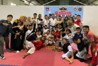 Perkemi Pasbar menorehkan sejarah dengan meraih Juara Umum III pada Kejurda Shorinji Kempo tingkat Provinsi Sumbar. (Foto: Kominfo Pasbar)