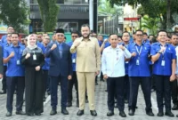 Wali Kota Padang, Fadly Amran usai peringatan HUT ke-51 Perumda Air Minum (AM) Padang, Selasa (30/12/2025) pagi. (Foto: Prokopim Padang)