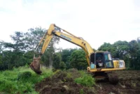 Pemkab Tanah Datar menyiapkan lahan seluas sekitar 2 hektare untuk pembangunan Huntap Terpadu bagi warga terdampak bencana hidrometeorologi. (Foto: Prokopim Tanah Datar)