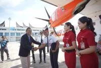 Maskapai Wings Air resmi membuka rute penerbangan langsung Padang–Gunung Sitoli Rabu (24/12/2025). (Foto: Ist)
