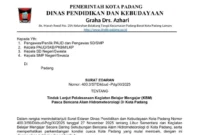 Sekolah di Padang kembali melaksanakan kegiatan belajar mengajar (KBM) tatap muka mulai Senin (1/12/2025).