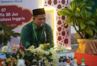 Kafilah Padang Panjang tampil di 26 cabang pada hari pertama MTQ Provinsi Sumbar ke-41 di Bukittinggi, Minggu (14/12/2025). (Foto: Kominfo Padang Panjang)