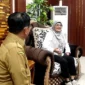 Bupati Padang Pariaman John Kenedy Azis menerima audiensi BPBPK Sumbar, Senin (29/12/2025). (Foto: Kominfo Padang Pariaman)