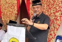 Ketua Umum DPP PKPS, Adi Karsyaf saat menyampaikan sambutan. (Foto: Dok. Humas PKPS)