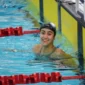 Atlet Renang Putri Indonesia, Masniari Wolf kembali mengharumkan Tanah Air di ajang SEA Games 2025, dengan meraih medali emas pada final cabang renang 50 meter gaya punggung putri. (Foto: Herry/kemenpora go.id)
