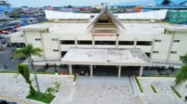 Disdag Padang memastikan seluruh pasar rakyat aman dari bencana banjir bandang. (Foto: Diskominfo Padang)