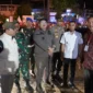 Wali Kota Hendri Arnis bersama jajaran Forkopimda melakukan patroli keamanan malam Natal Rabu (24/12/2025) malam. (Foto: Kominfo Padang Panjang)