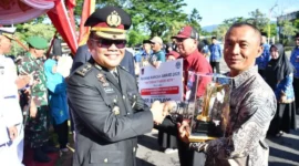 RT 05 RW 05 Kelurahan Cengkeh, Kecamatan Lubuk Begalung meraih predikat RT Terbaik Kota Padang di ajang Padang Rancak Award 2025. (Foto: Diskominfo Padang)